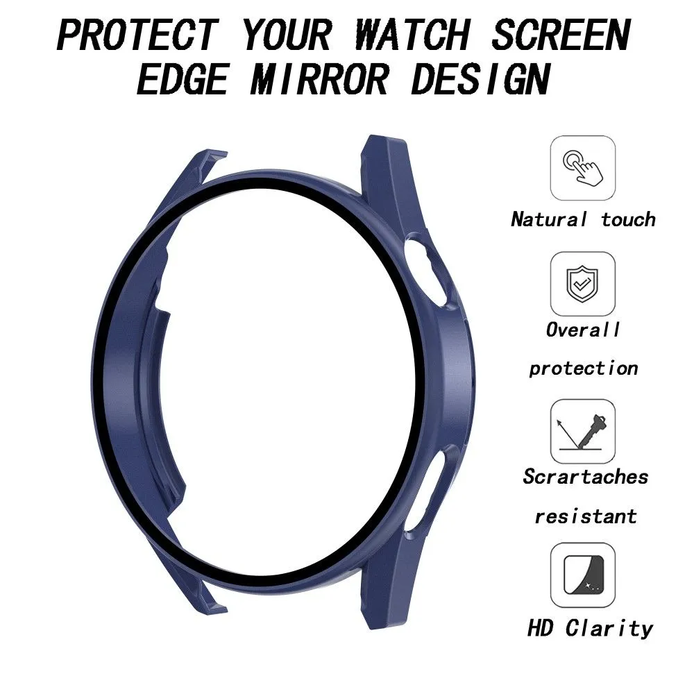 Huawei Watch GT 3 (46mm) electroplating frame with tempered glass - Dark Blue