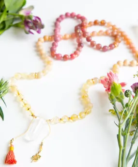 I Am Empowered Mala Necklace