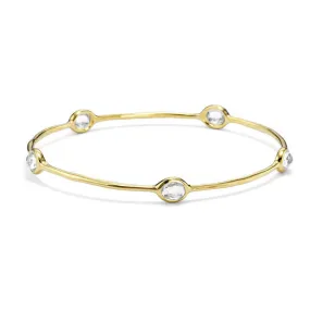 IPPOLITA Lollipop® 18K Yellow Gold Five Stone Bangle in Clear Quartz