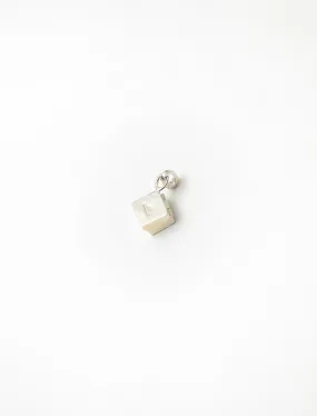 Jewellery Box Charm w/ Clasp Silver