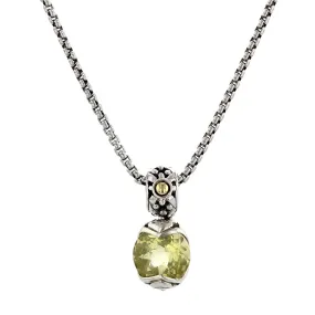 John Hardy Batu Sari Lemon Citrine Pendant