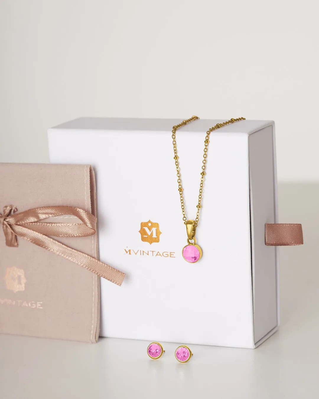 July Joy Dainty Birthstone Set