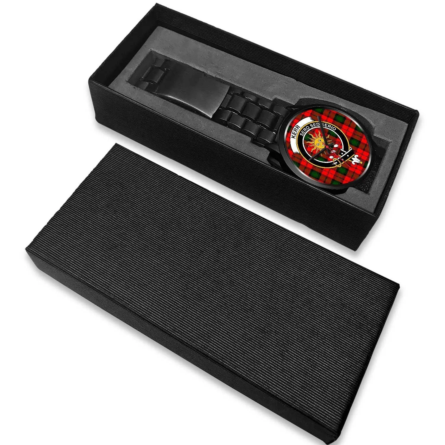 Kerr Modern Clan Badge Tartan Black Watch