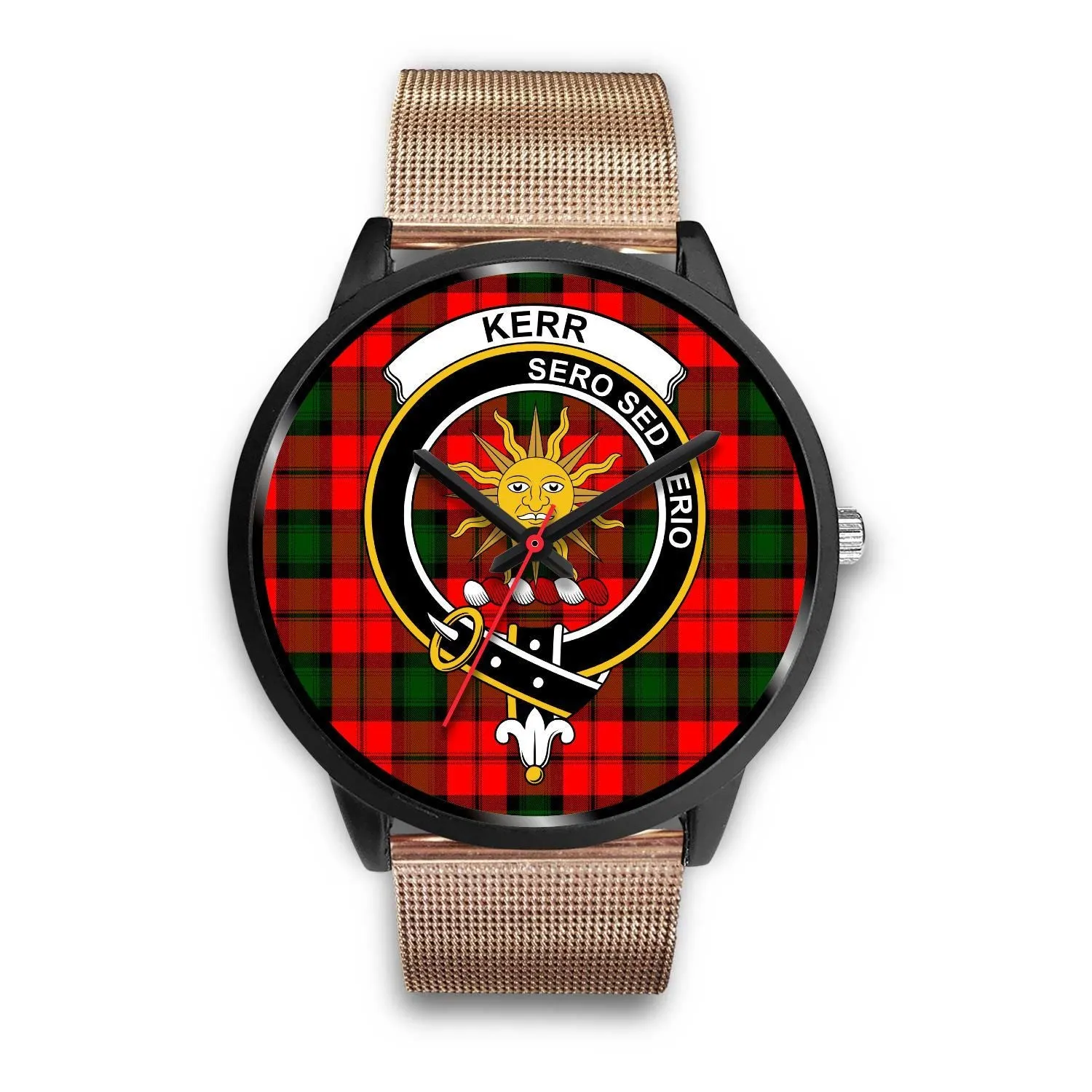 Kerr Modern Clan Badge Tartan Black Watch