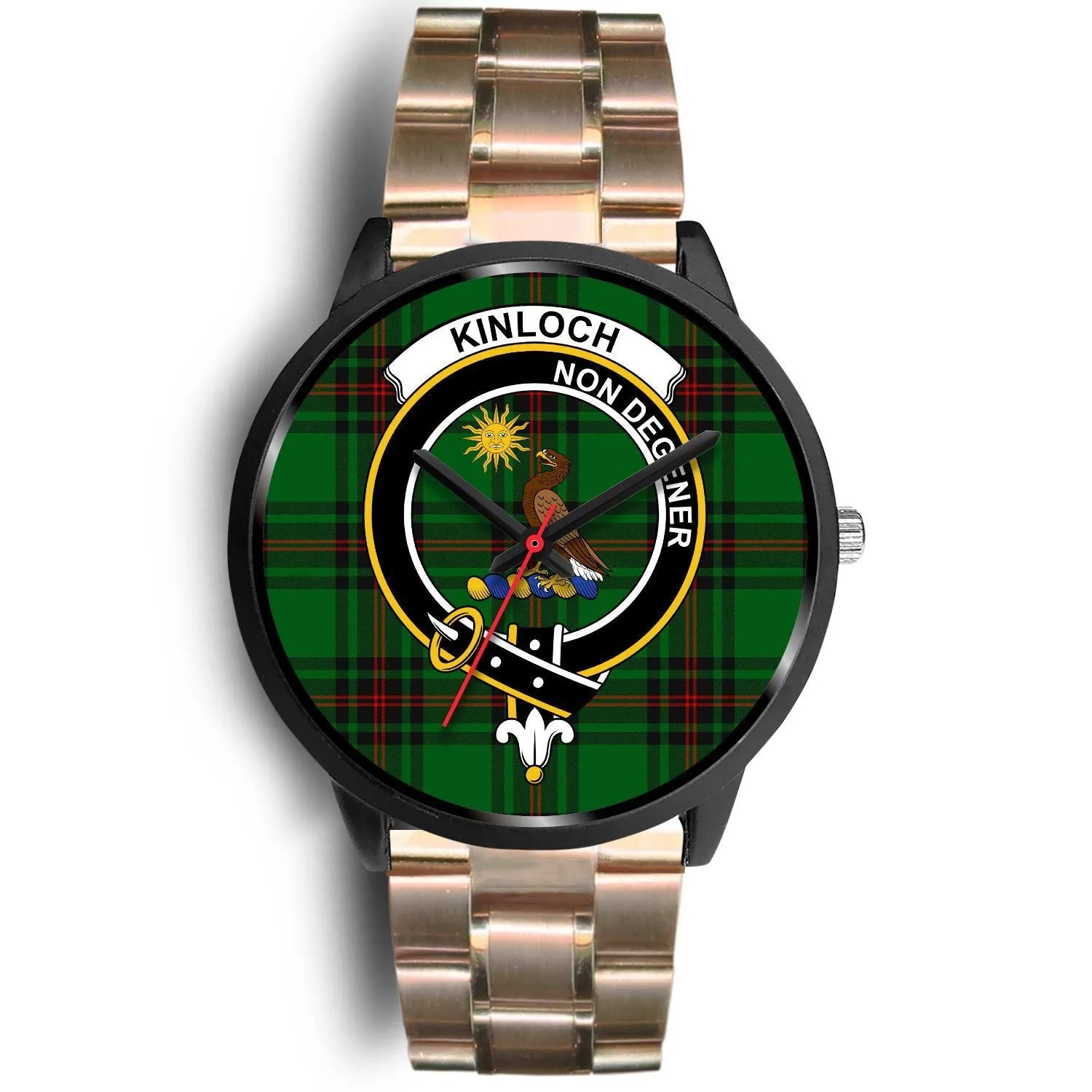 Kinloch Clan Badge Tartan Black Watch