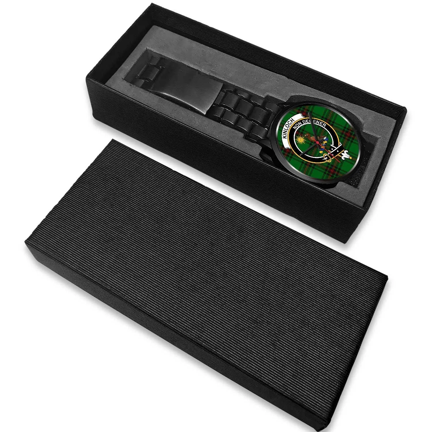 Kinloch Clan Badge Tartan Black Watch