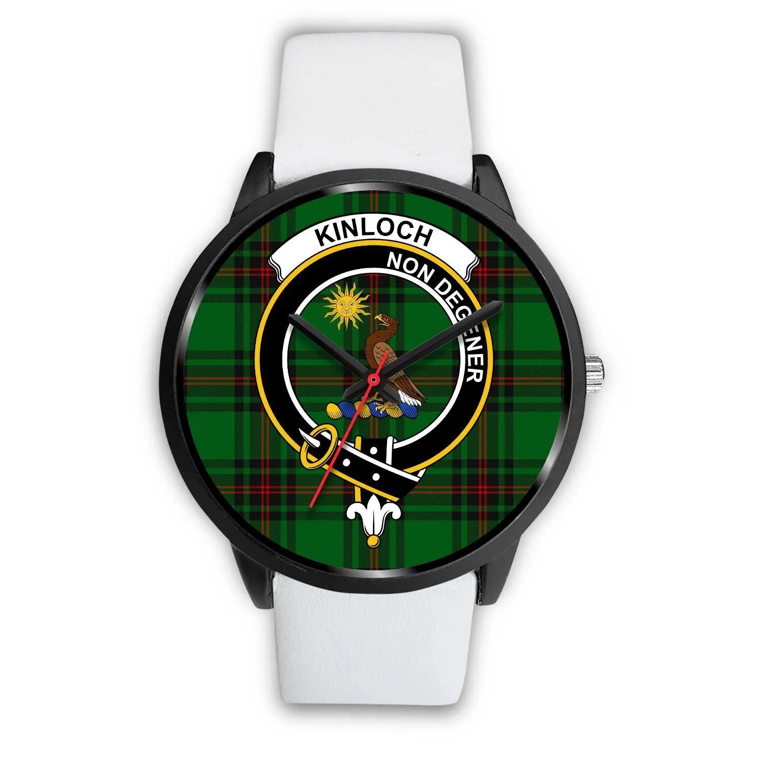 Kinloch Clan Badge Tartan Black Watch