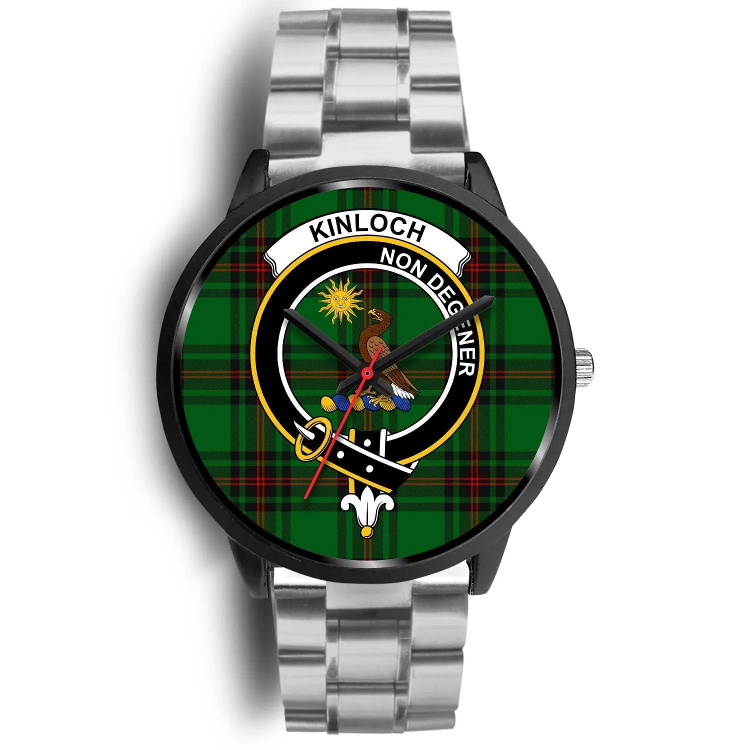 Kinloch Clan Badge Tartan Black Watch