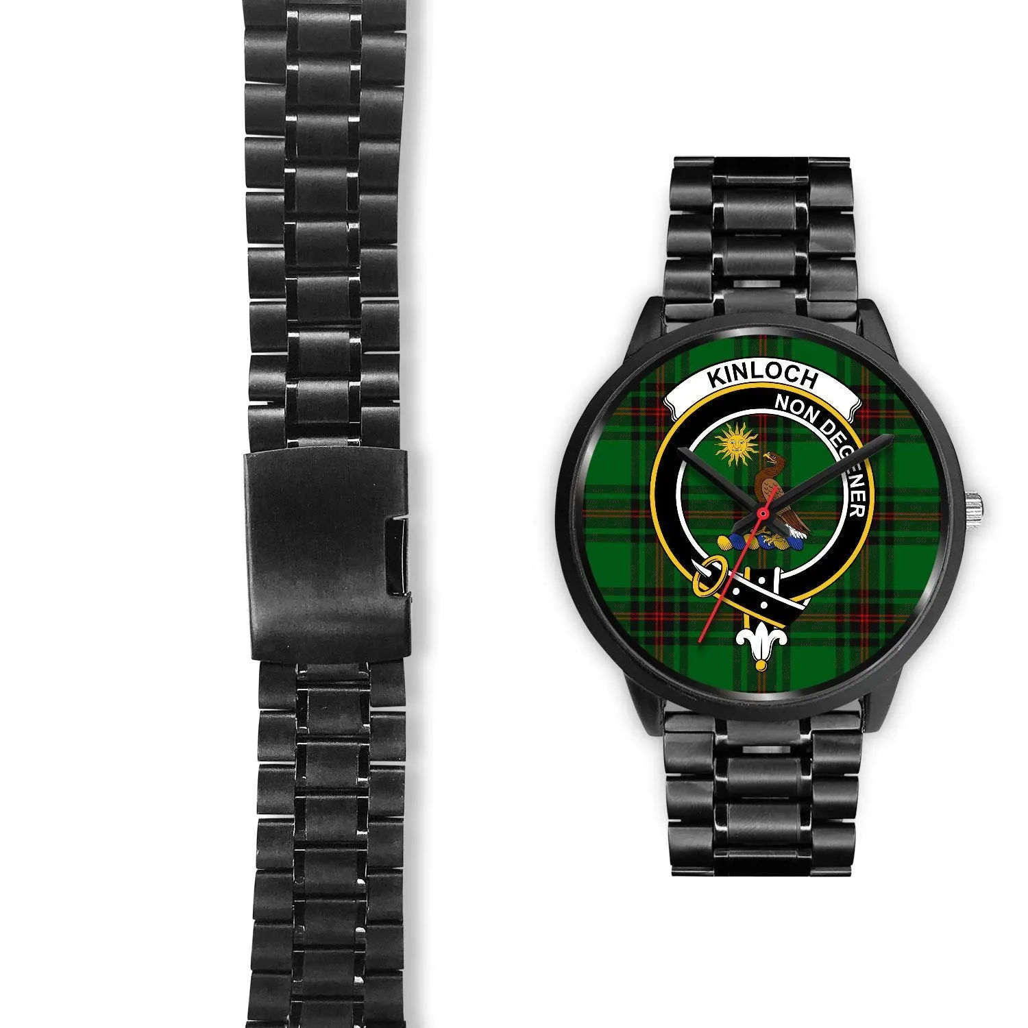 Kinloch Clan Badge Tartan Black Watch