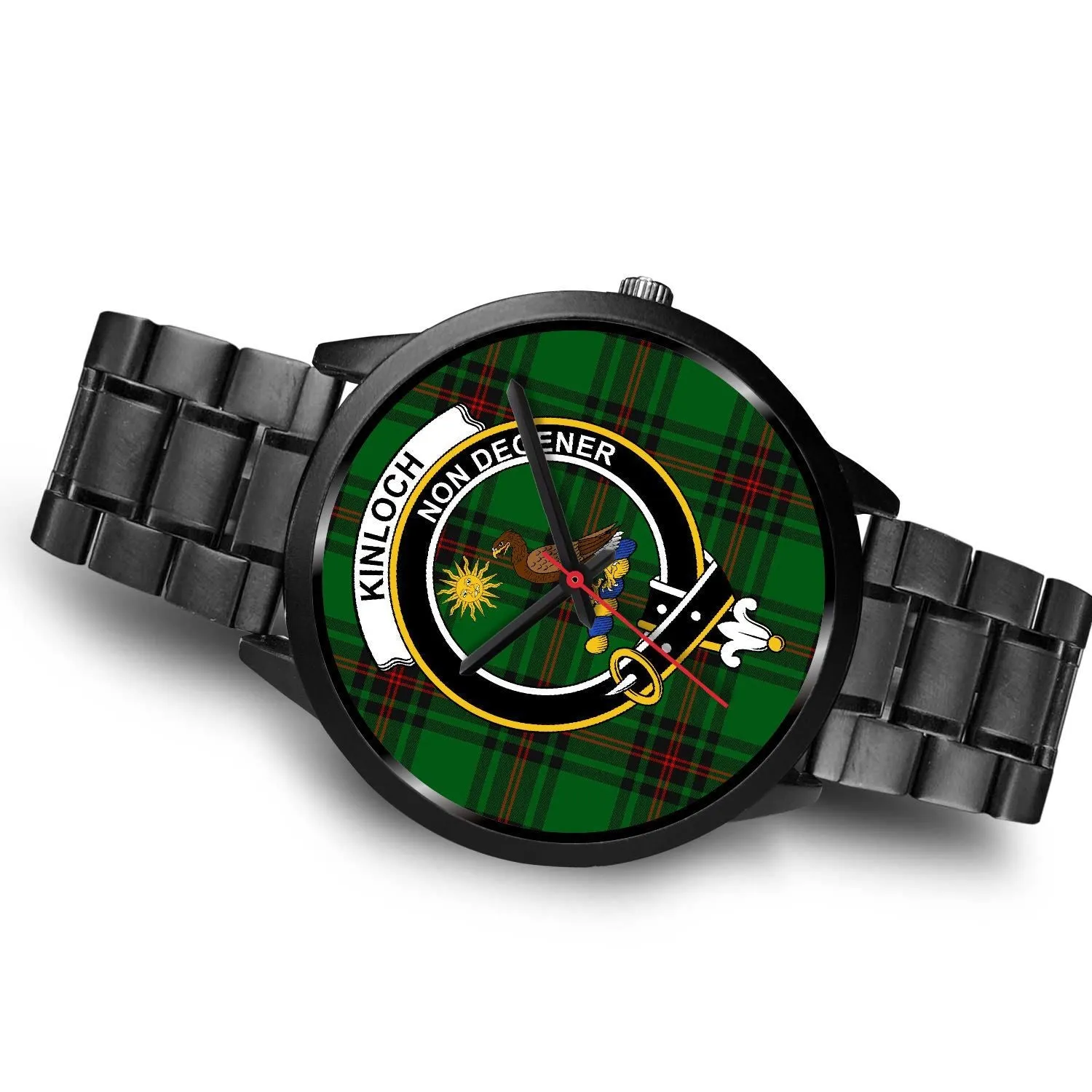 Kinloch Clan Badge Tartan Black Watch