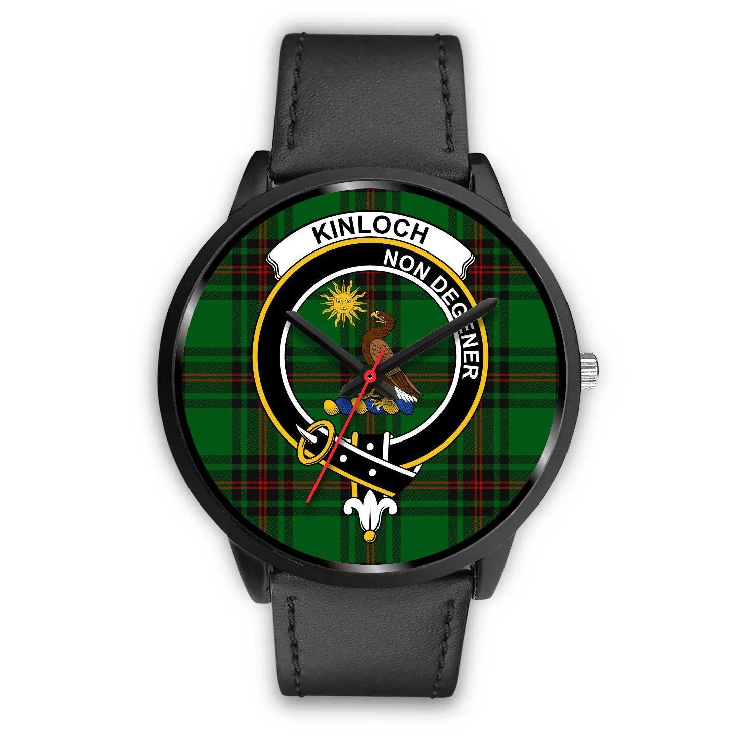 Kinloch Clan Badge Tartan Black Watch