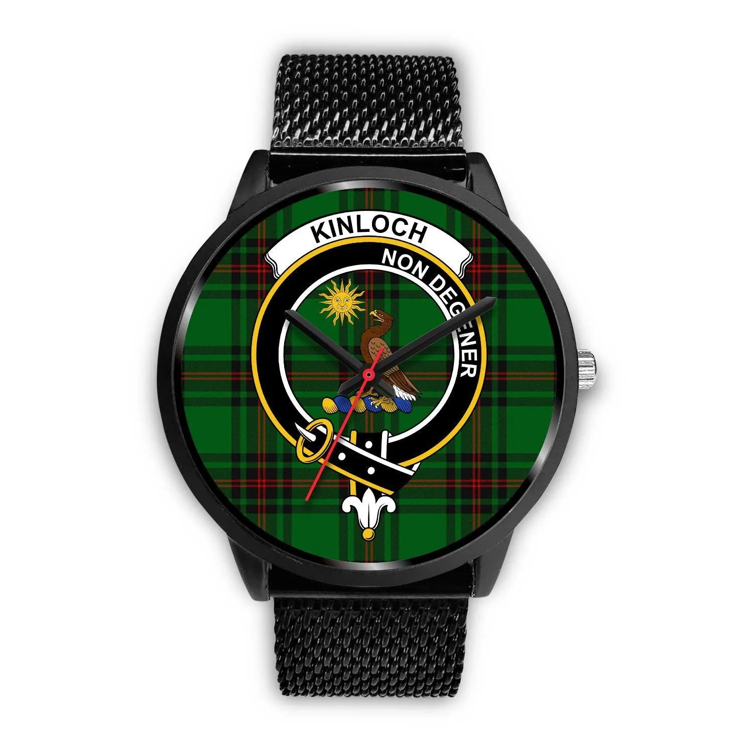 Kinloch Clan Badge Tartan Black Watch