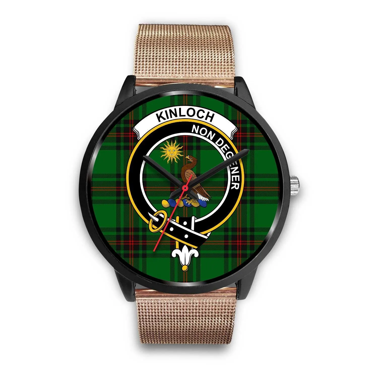 Kinloch Clan Badge Tartan Black Watch