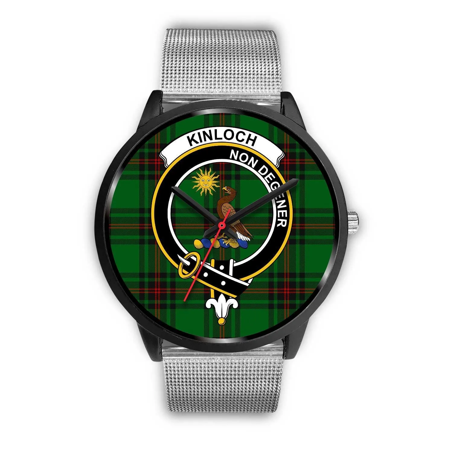 Kinloch Clan Badge Tartan Black Watch