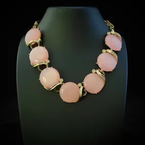 Late 50s / Early 60s Lisner Moonglow Choker Necklace