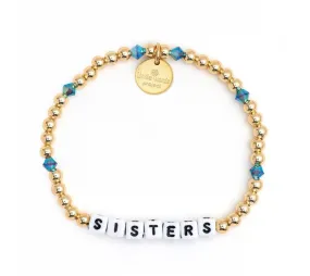 Little Words Project - SISTERS Gold Filled and Crystal