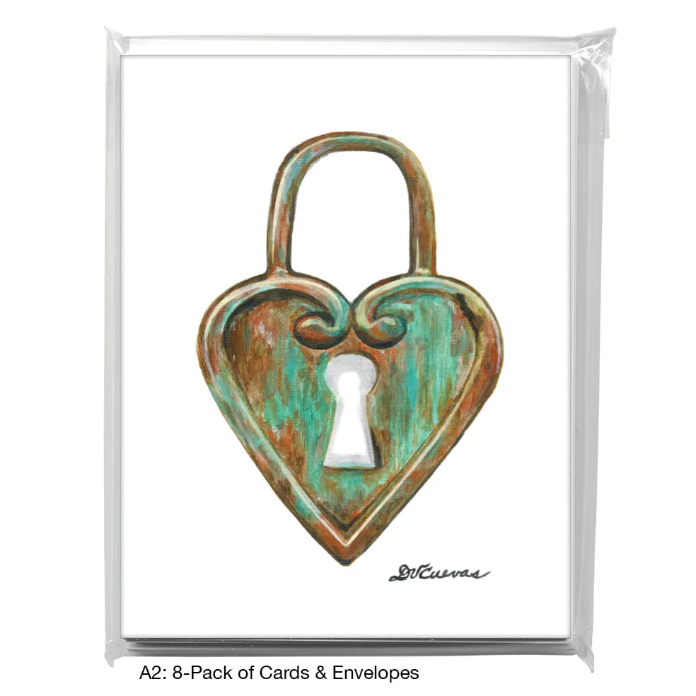 Locket, Greeting Card (8130)