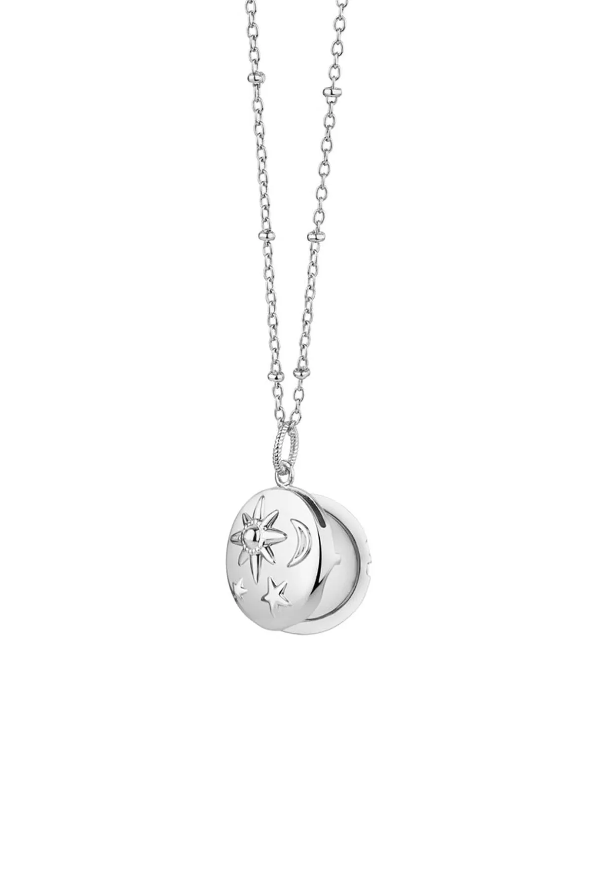 Locket with Sun, Moon & Stars