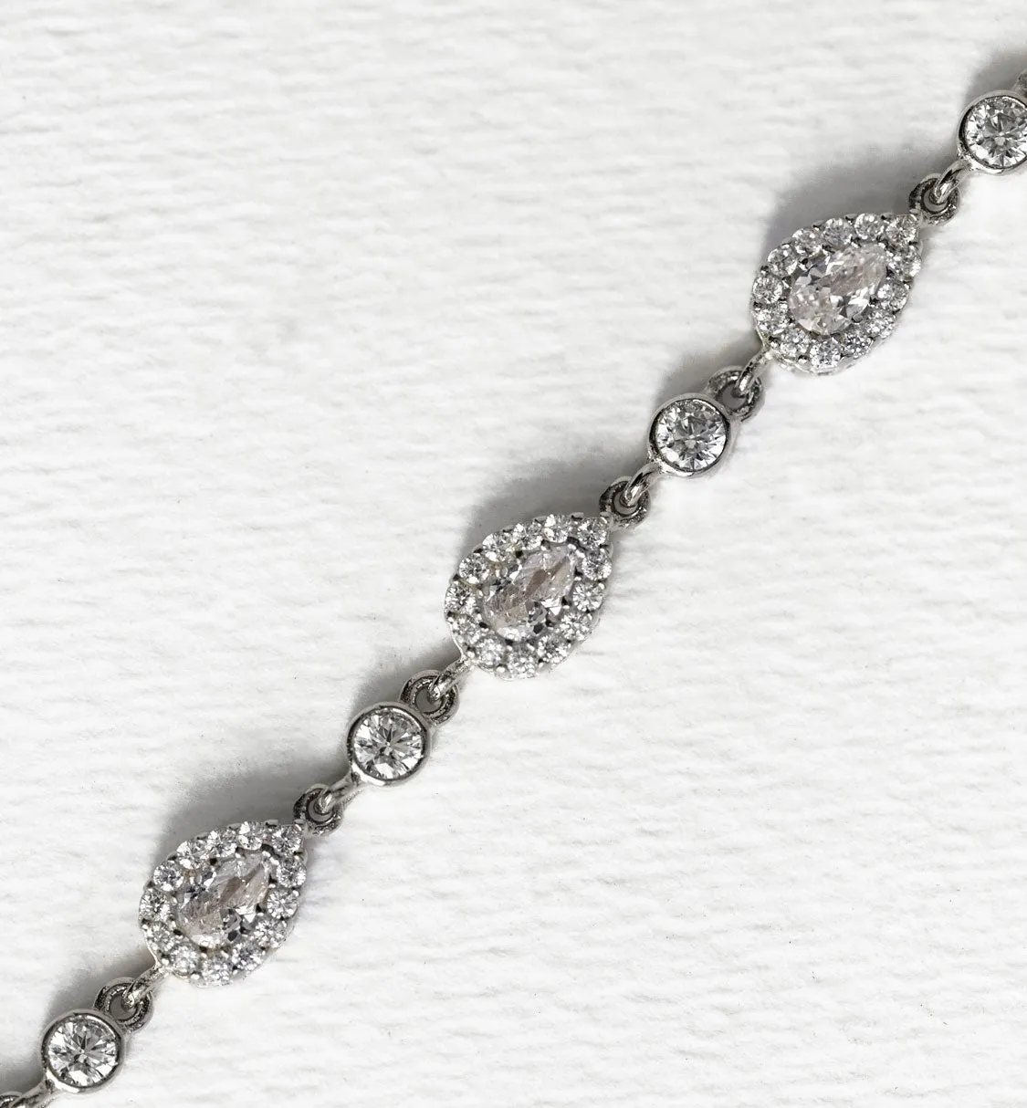 Margaux Crystal Tennis Bracelet