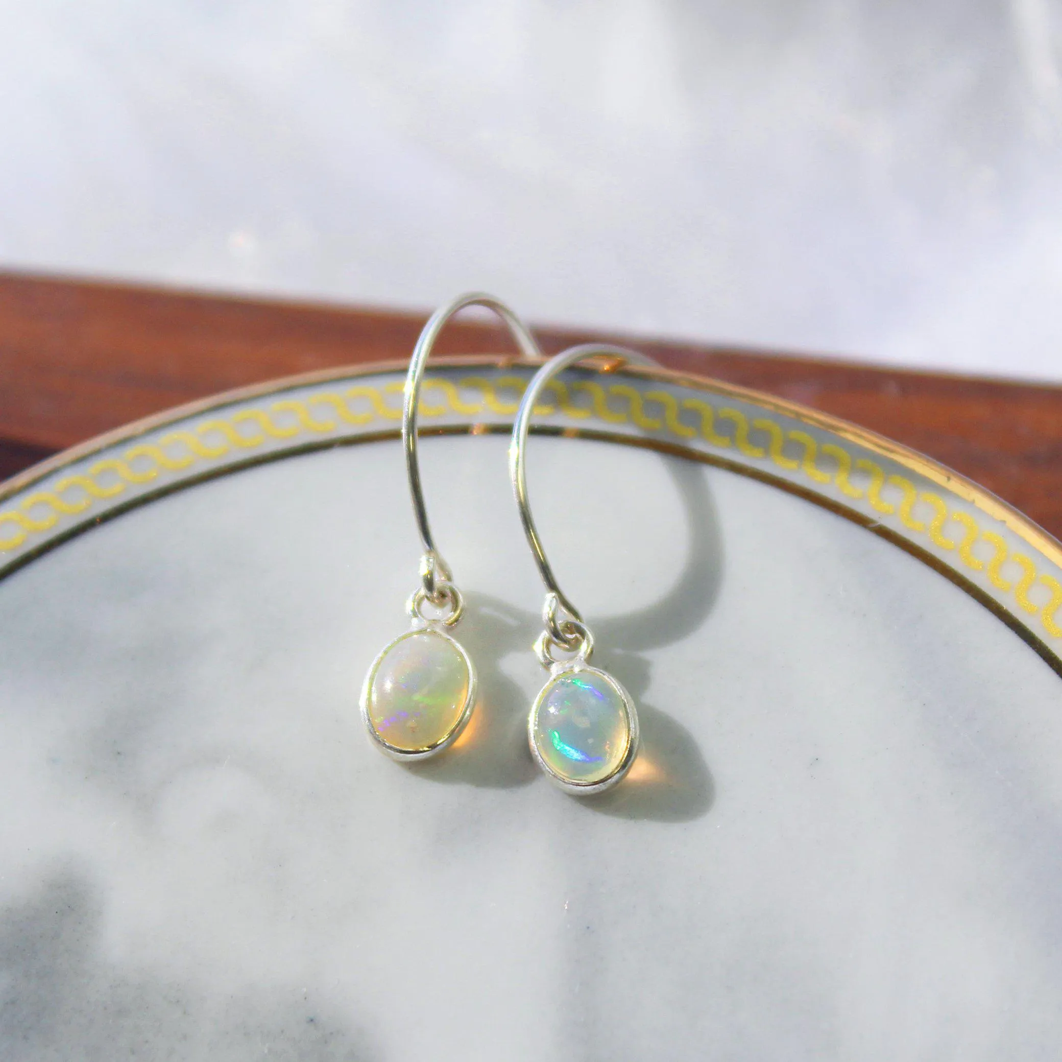 May You Opal Earrings