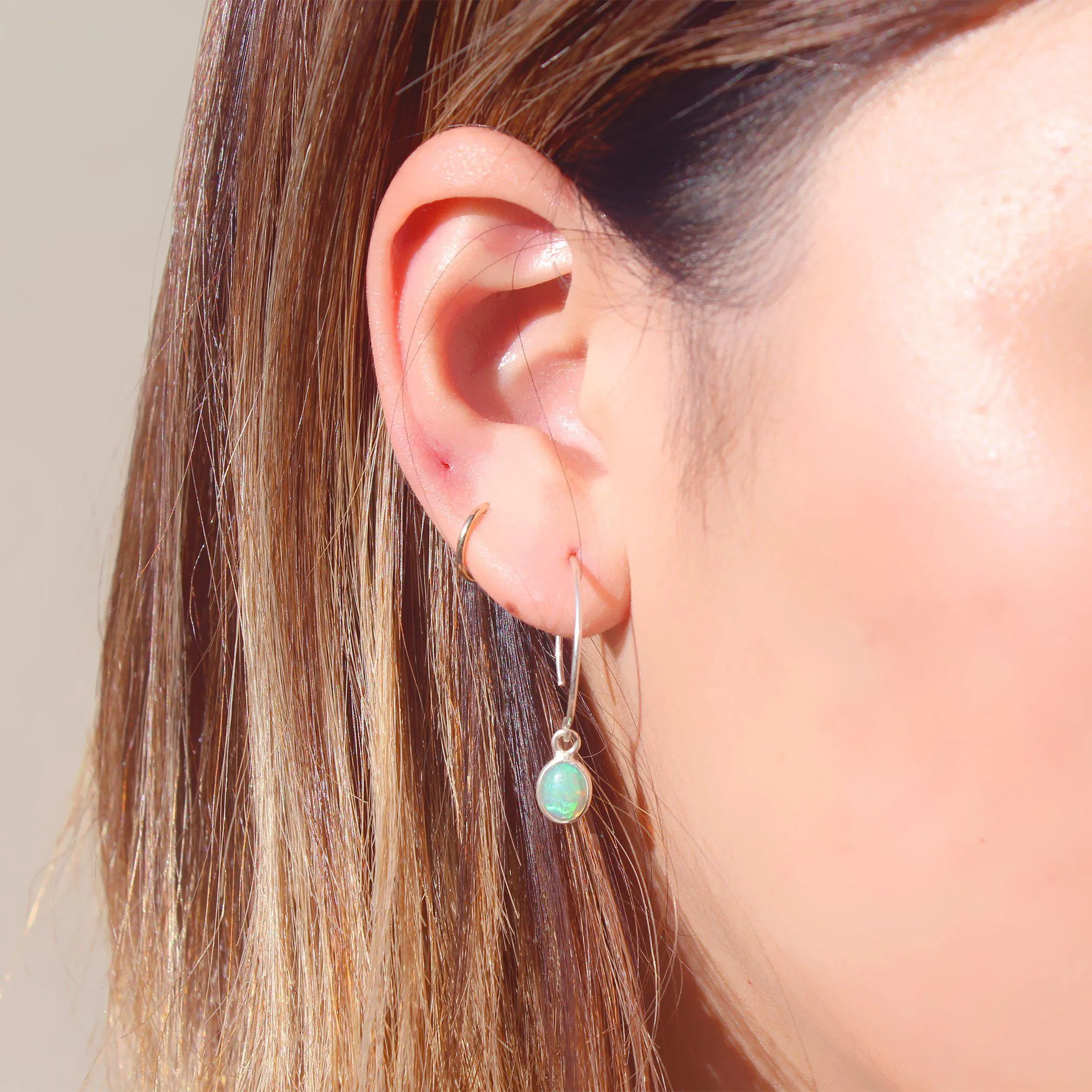 May You Opal Earrings