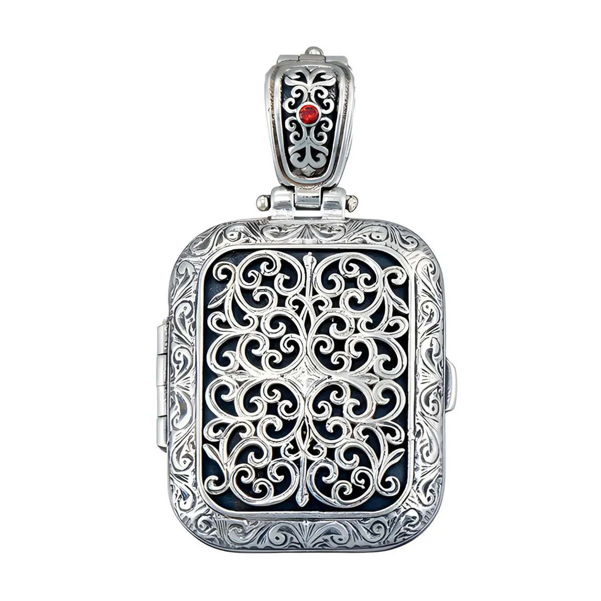 Mediterranean Silver Locket