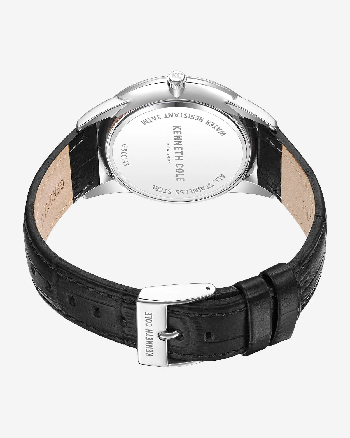 Modern Classic Slim Leather Strap Watch