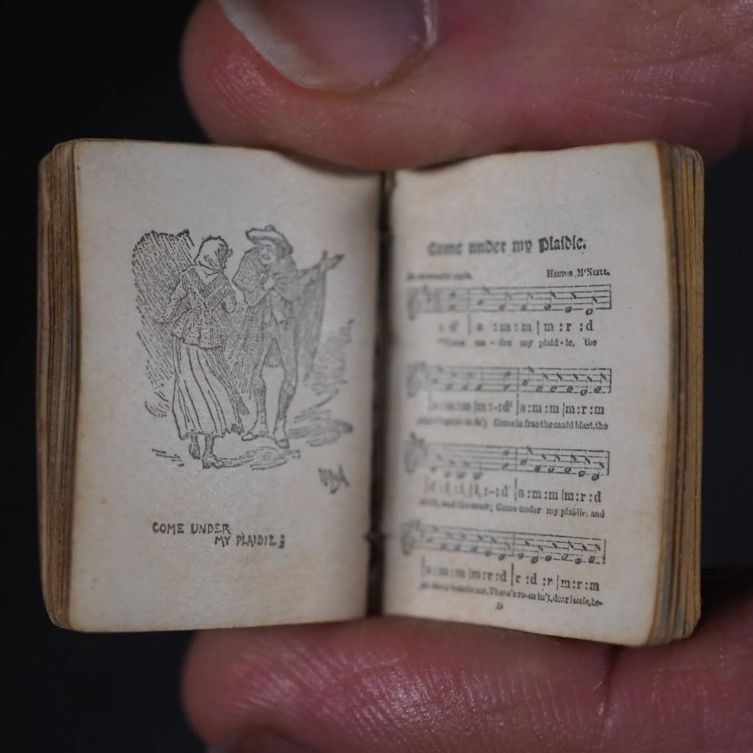 Moodie, William, editor. Old English, Scotch and Irish songs with music : a favourite selection with 24 sketches by A.S.Boyd. Bryce, David & Son. Glasgow. 1895.