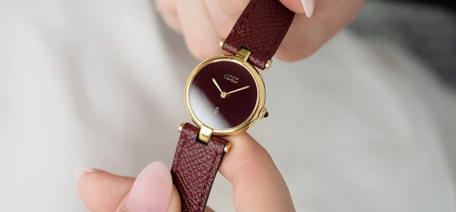 Must de Cartier Vendome Red Dial