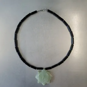 Onyx and Green Aventurine Sun Choker