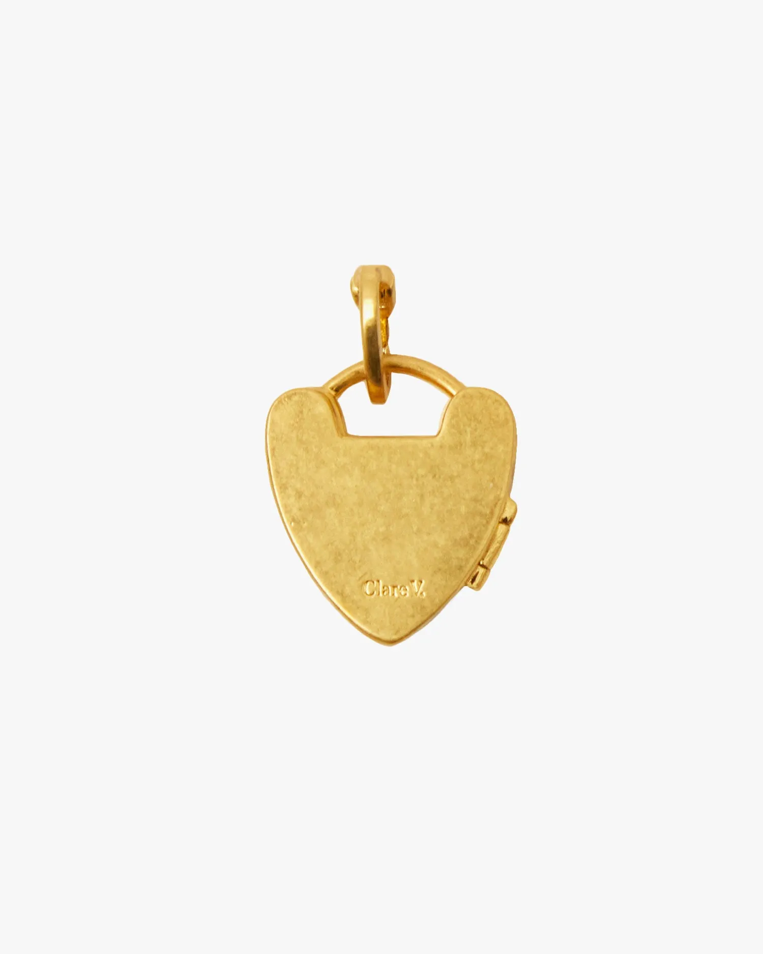 Padlock Locket Charm