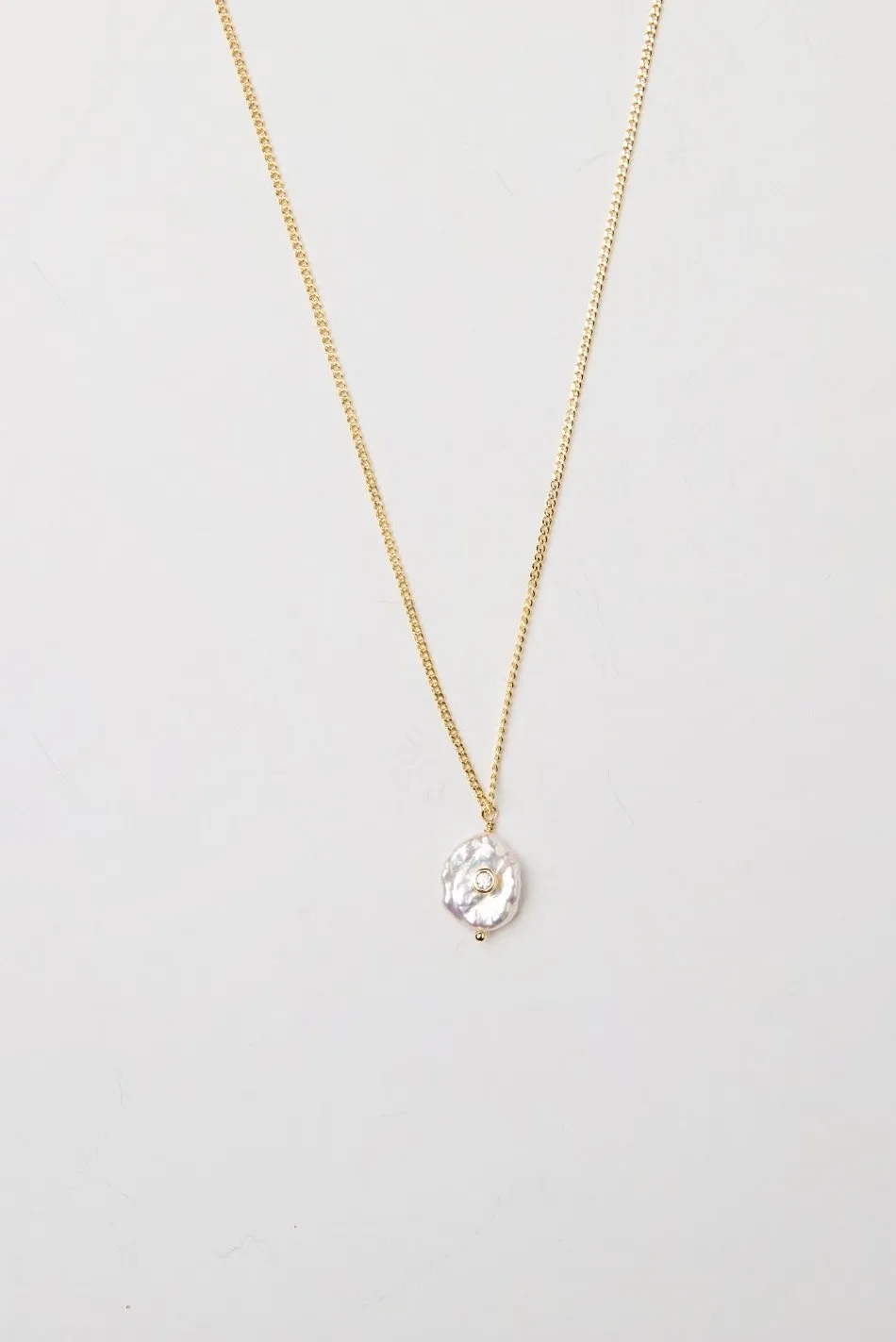 Pearl Cubic Necklace