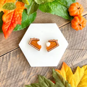 Pumpkin Pie Stud Earrings