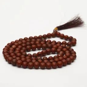 Red Jasper Japa Mala 108 Beads 8 mm GA-93