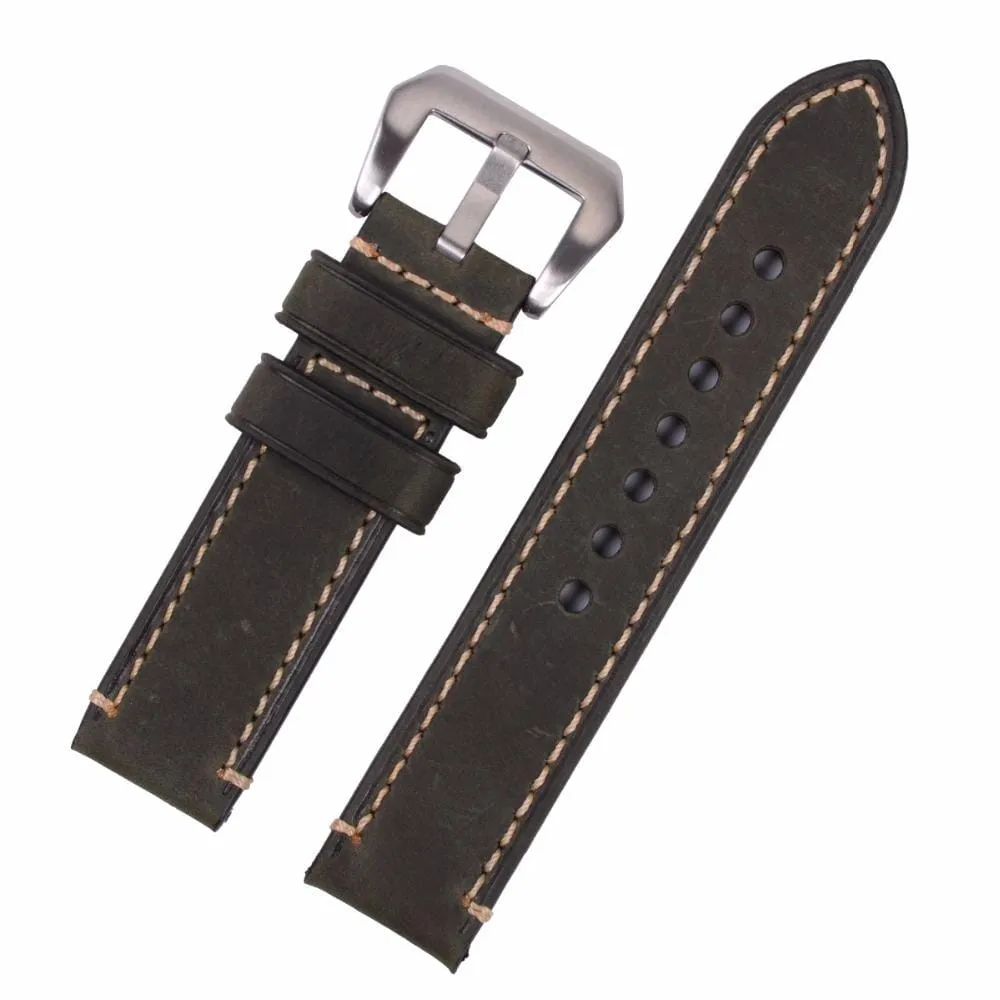 Retro Leather Straps Compatible with the Xiaomi Redmi Watch 3 Active, Lite & Youth