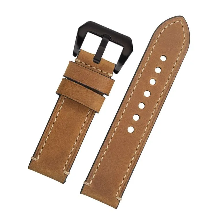 Retro Leather Straps Compatible with the Xiaomi Redmi Watch 3 Active, Lite & Youth