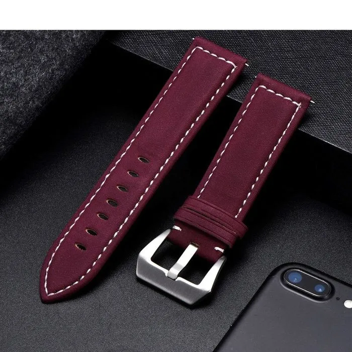 Retro Leather Straps Compatible with the Xiaomi Redmi Watch 3 Active, Lite & Youth