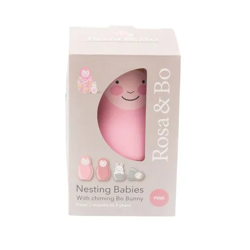 Rosa & Bo Nesting Babies Pink