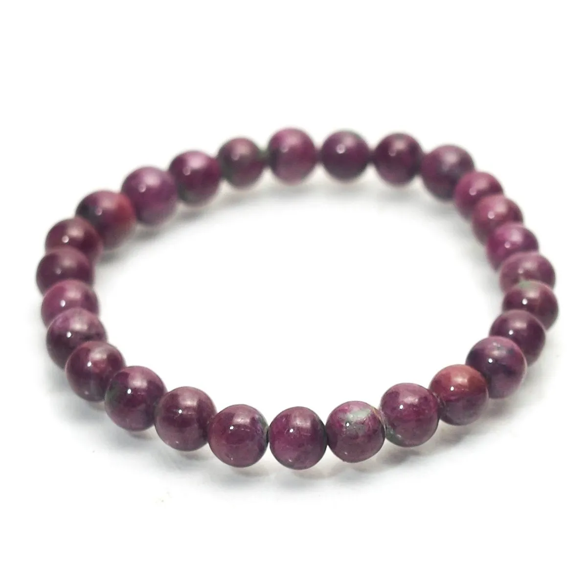 Ruby Stretch Bracelet 7mm,8mm,9mm