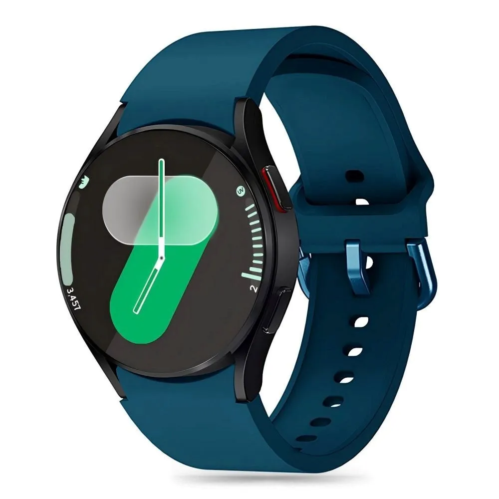 Samsung Galaxy Watch 4 / 5 / 6 / 7 / FE Tech-Protect Silikone Urrem - Montego Blue