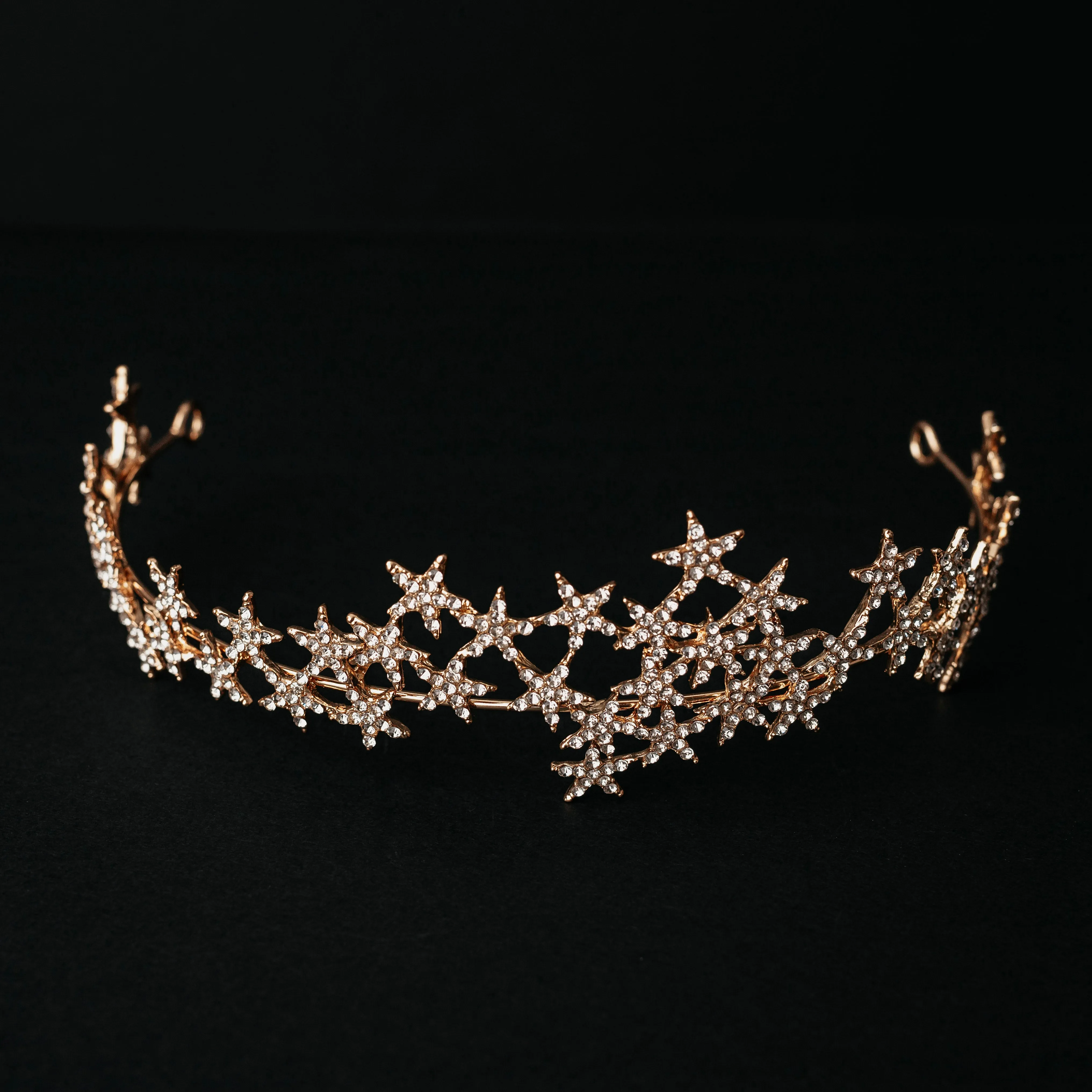 Sarah's Star Head Band in Gold