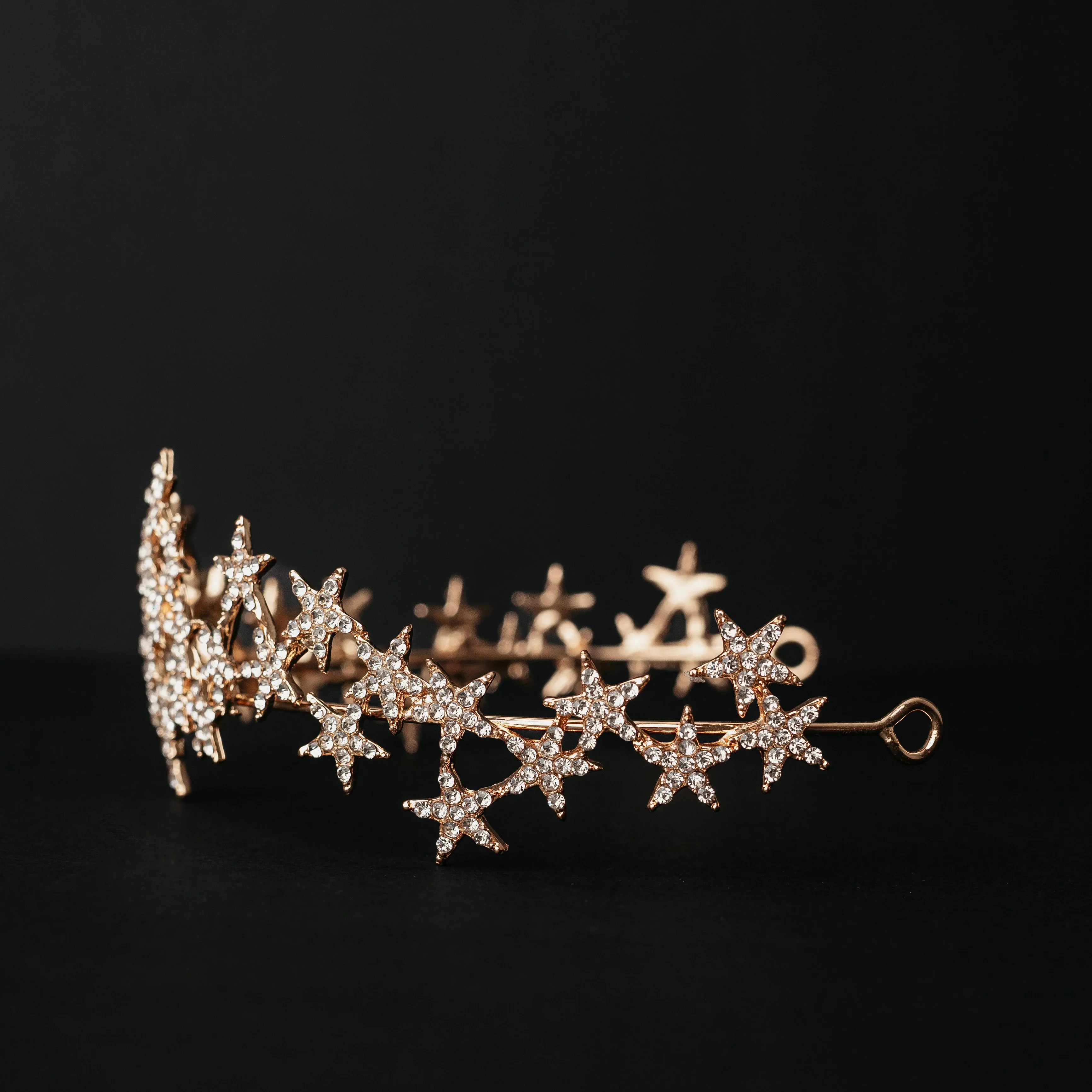 Sarah's Star Head Band in Gold