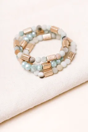 Serenity Beaded Bracelets in Multi