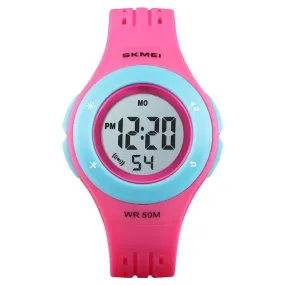 SKMEI 1455 LED Sport Style Children Watches for Boys or Girls