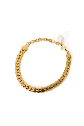 Sofia Pearl Chain Bracelet