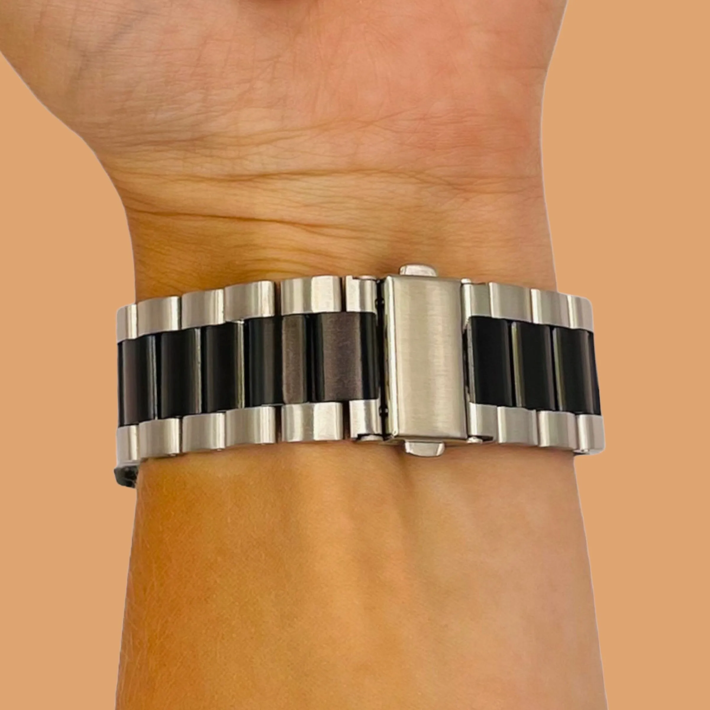 Stainless Steel Link Watch Strap Compatible with the Universal 20mm Straps