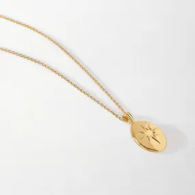 Star Locket Necklace