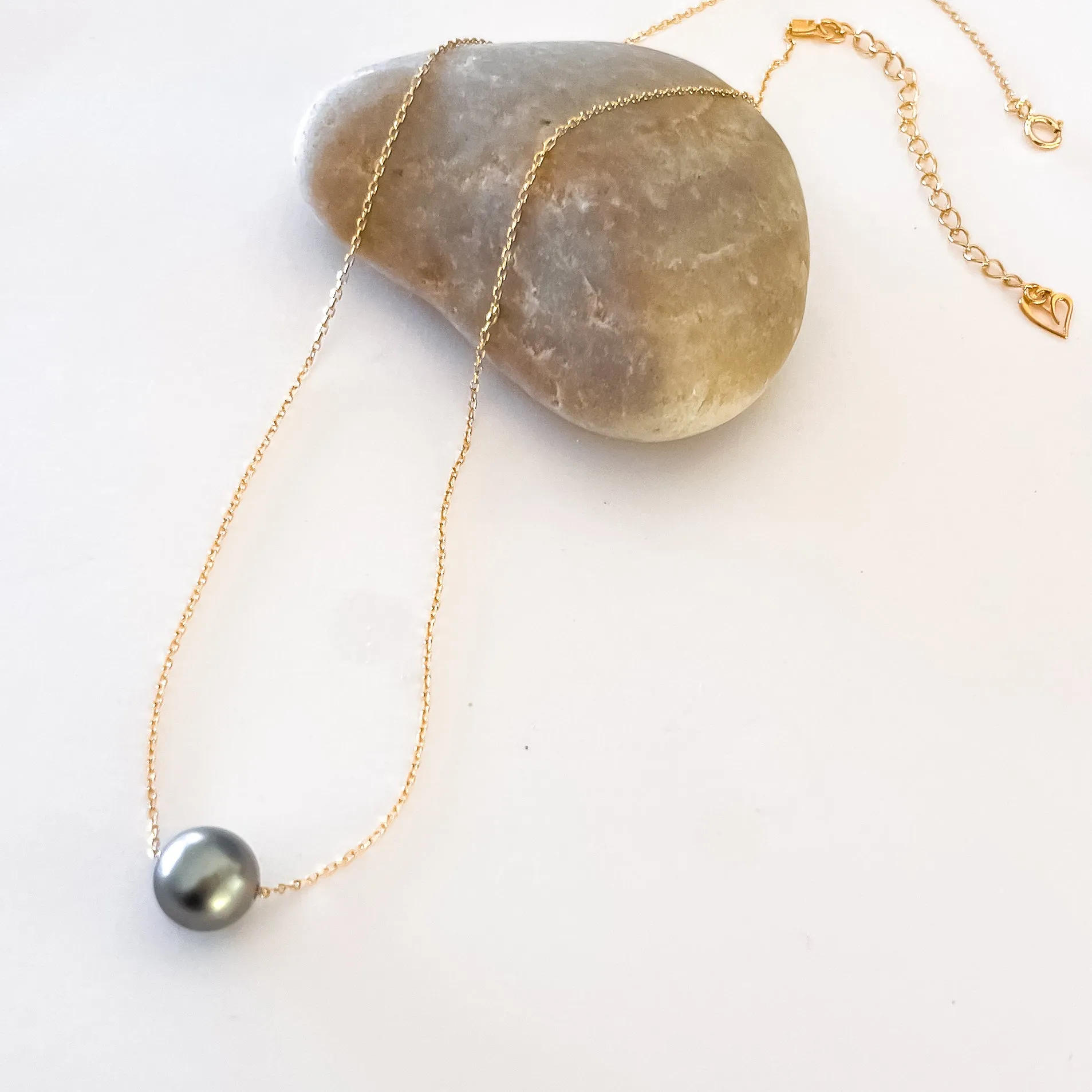 Tahitian Pearl Float Necklace