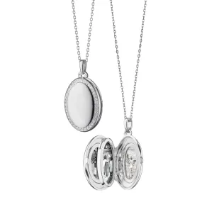 The Four Image "Midi" Sapphire Locket