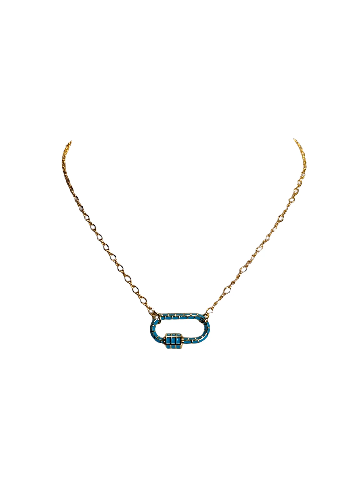 The Penny Enamel Necklace Collection